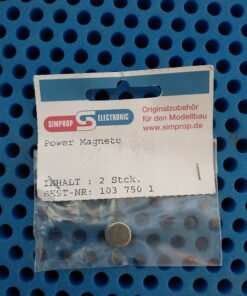 Simprop Power magneter ø10mm 2stk.