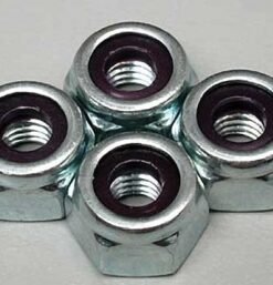 Dubro Nylon Lock Nuts 4-40 4stk