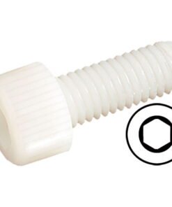 Unbrako nylonbolte M6x30 10stk.