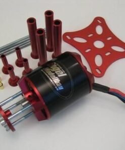 EM64-80-180 brushless 180Kv, inkl. motor mount