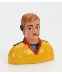 Pilot Civilian with Headset Mic 82x80mm