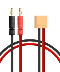 Robbe batteri ladekabel XT90 til 4mm bananstik 30cm