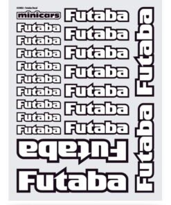 Futaba sheet decals 20 logos