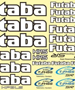 Futaba sheet decals Car