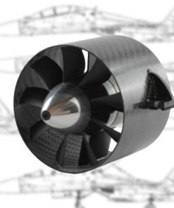 Ejets Jetfan-80 v3 80mm carbon