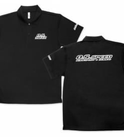 O.S.SPEED Dry Polo Shirt 2023 Black XL