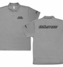 O.S.SPEED Dry Polo Shirt 2023 Gray M