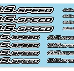 O.S.SPEED Pro Decal 2023 Black