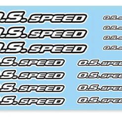 O.S.SPEED Pro Decal 2023 White