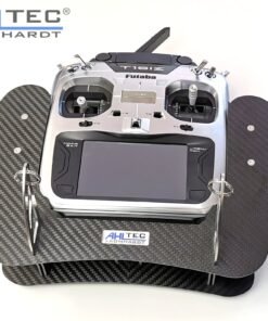 AHLtec Futaba T16IZ Super tx carbon tray med klap bøjler og håndstøtte