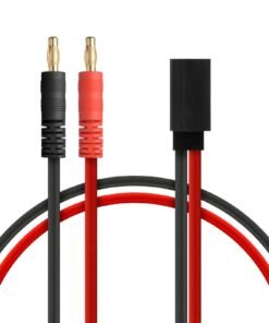 KAVAN ladekabel 4mm bananstik til Rx JR/Hitec