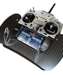 AHLtec Futaba T18SZ sender pult i kulfiber med klap bøjler og håndpuder