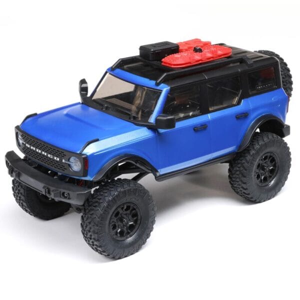 AXIAL 1/24 SCX24 2021 Ford Bronco 4WD Truck Brushed RTR, Blue - Image 7