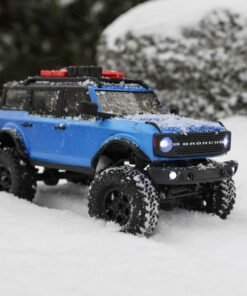 AXIAL 1/24 SCX24 2021 Ford Bronco 4WD Truck Brushed RTR, Blue