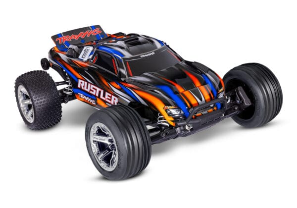 Rustler 2WD 1/10 RTR TQ BL-2s EHD Red