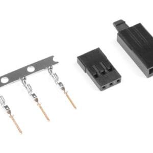 Servo Connector Male JR/Graupner with Lock (10pcs)