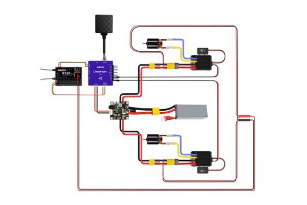 RadioLink R16F modtager - Billede 4