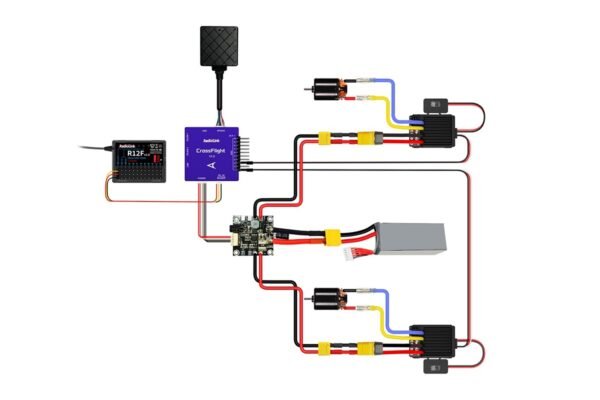 RadioLink R12F modtager - Billede 4