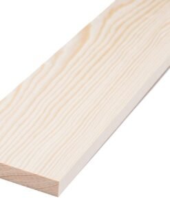 Fyrretræ plade   1000x100x20mm