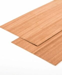 Mahognitræ massiv plade 1000x100x15mm