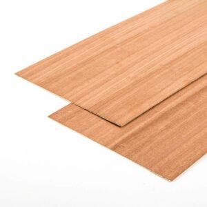 Mahognitræ plade 1000x100x 6mm