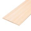 Abachitræ plade   1000x100x1,5mm