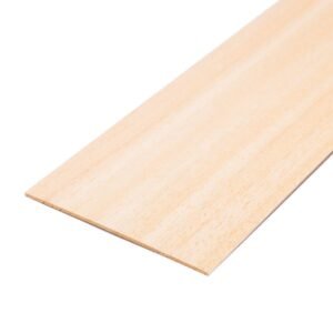 Abachitræ plade   1000x100x1mm