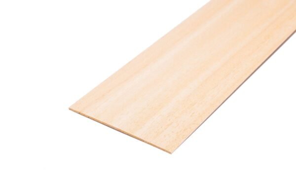 Abachitræ plade   1000x100x2mm