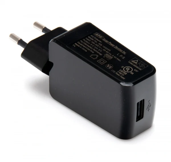 Futaba Charge Adapter 110-240VAC 5VDC/2A USB-A