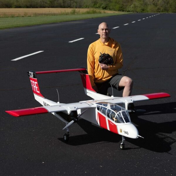 Hangar-9 OV-10 Bronco 20cc ARF 84" with landing gear set - Billede 7