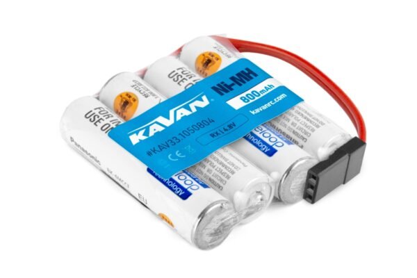4.8V 800mAh ENELOOP Sanyo RX 4cell. receiv.pack