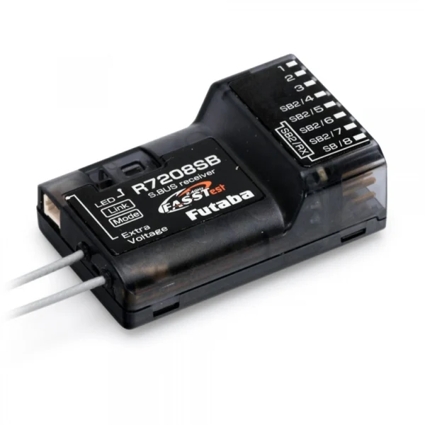 Futaba T26SZ Radio FASSTest26, R7208SB, 2S LiPo - Billede 2