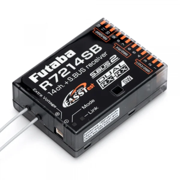 Futaba T26SZ Radio FASSTest26, R7214SB, 2S LiPo - Billede 2