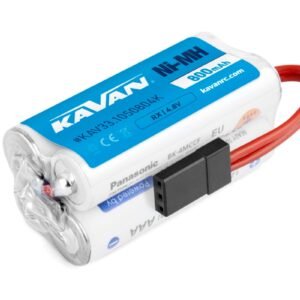 4.8V 800mAh ENELOOP Sanyo RX 4cell. receiv.pack (cube)
