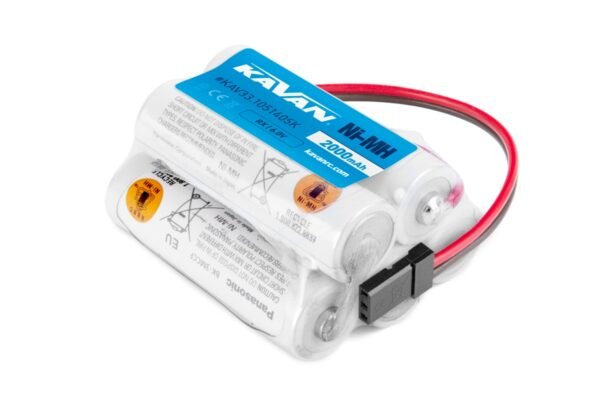 6.0V 2000mAh ENELOOP Sanyo RX 5cell. receiv.pack