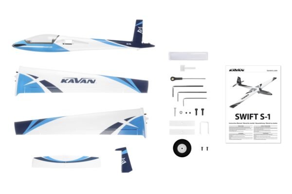 KAVAN Swift S-1 2400mm ARF - blue - Billede 22