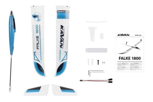 KAVAN Falke 1800mm ARF - blue - Billede 18