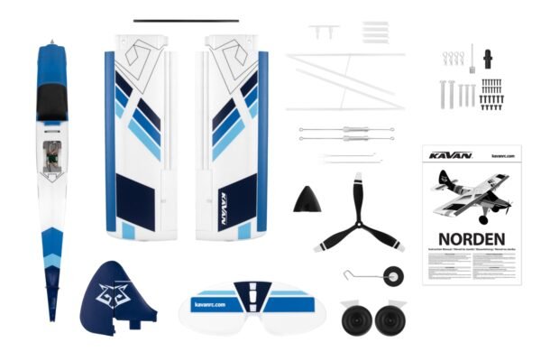 KAVAN Norden 1600mm ARF - blue - Billede 16