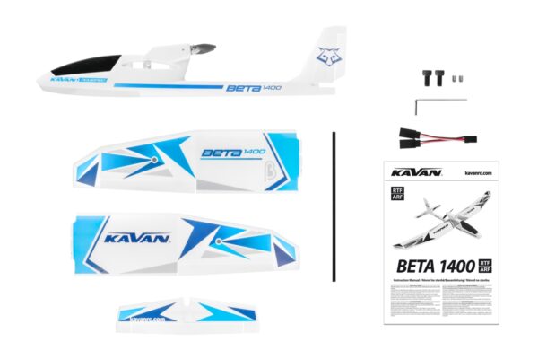 KAVAN Beta 1400 incl. R6 Rx - blue - Billede 14