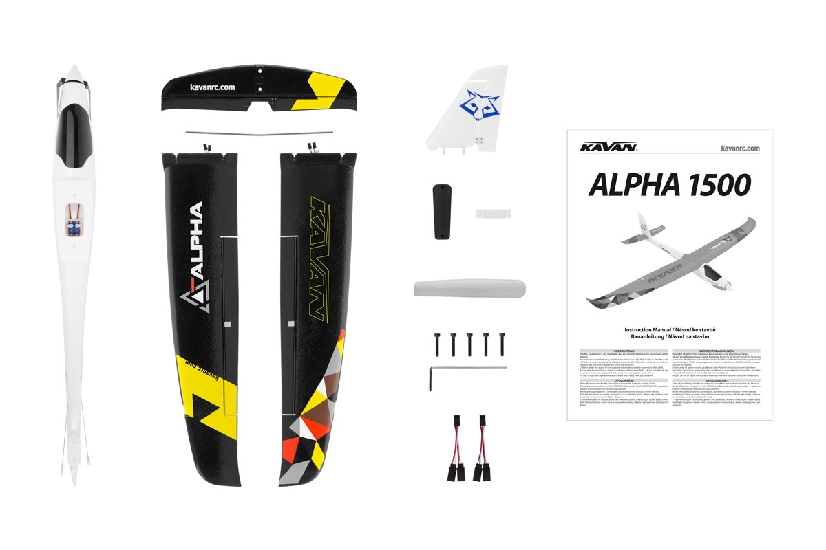 Kavan Alpha 1500V2 ARF - black - Billede 16