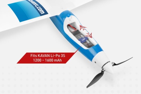 KAVAN Falke 1800mm ARF - blue - Billede 8