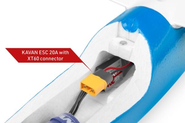 KAVAN Falke 1800mm ARF - blue - Billede 7
