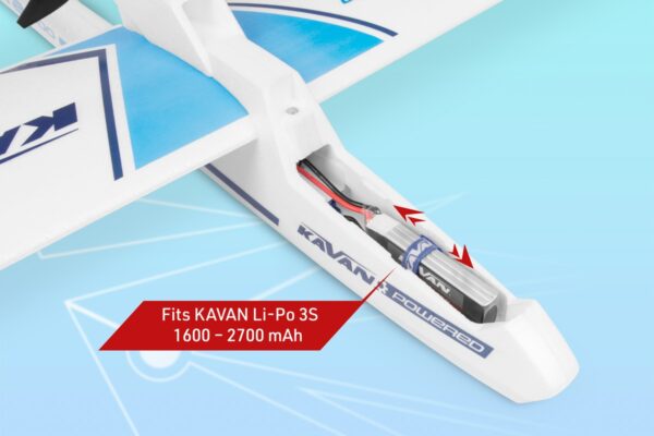 KAVAN Beta 1400 ARF - blue - Billede 7