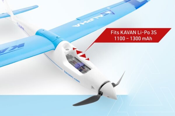 Kavan Alpha 1500V2 RTF(M2) - blue - Billede 7