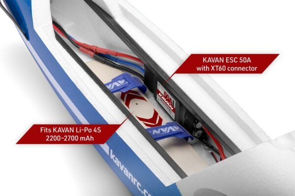 KAVAN Swift S-1 2400mm ARF - red - Billede 6