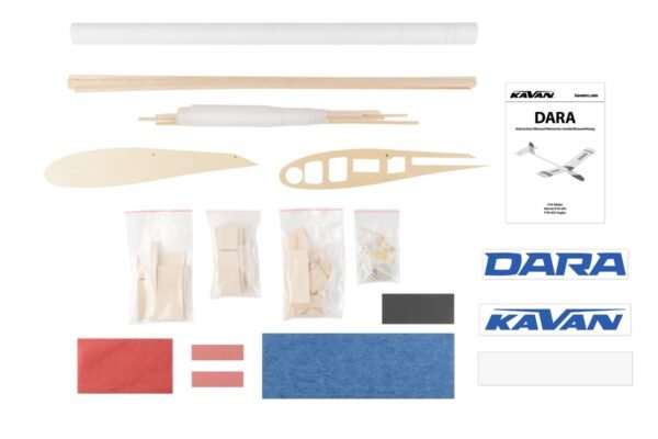Kavan DARA Glider Kit A1 (F1H) 1200mm - Billede 2