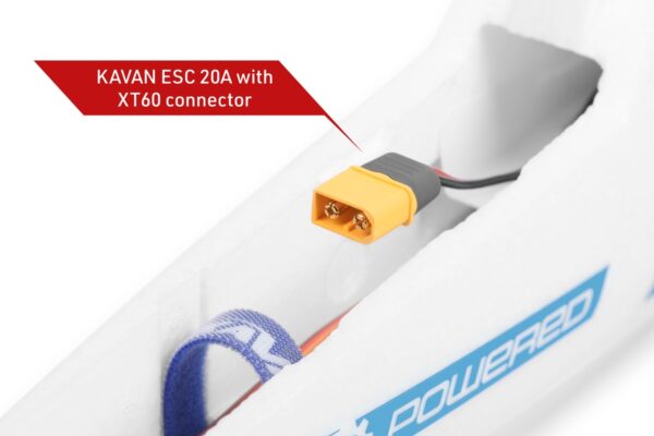 KAVAN Beta 1400 incl. R6 Rx - blue - Billede 3