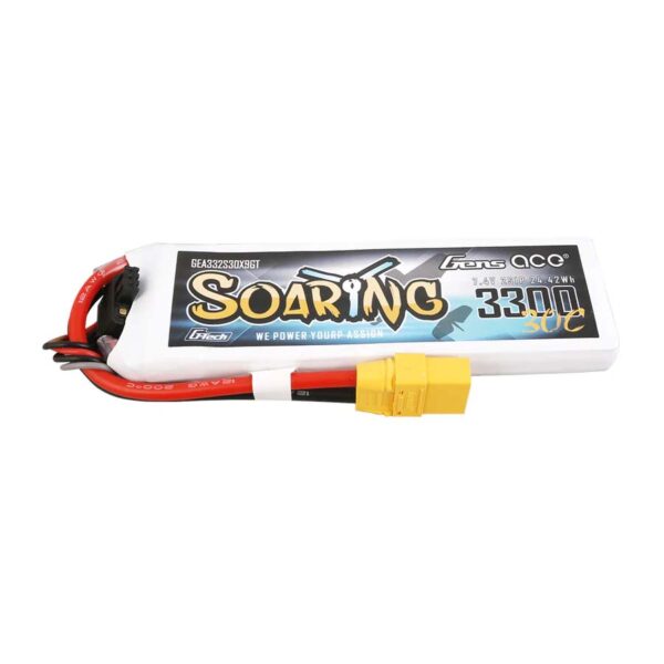 Gensace Soaring LiPo 2S 7.4V-3300-30C (XT90) 132.5x42x13.5mm 183g G-Tech