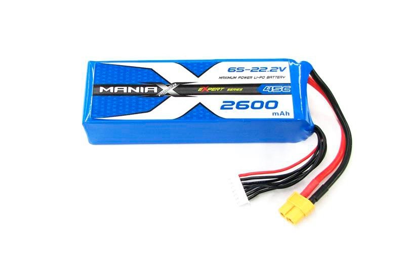 ManiaX Lipol 22.2V 2600mAh 45C