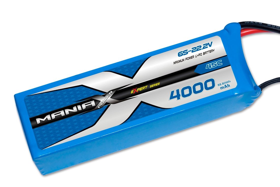 ManiaX Lipol 22.2V 4000mAh 45C